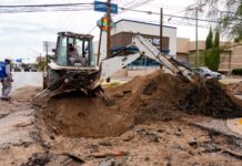 REPARA JMAS HUNDIMIENTO SOBRE AV. PASEO TRIUNFO DE LA REPÚBLICA