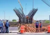 Arranca hoy instalación del gran arco de la nueva gaza
