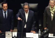 Senado elige a Higinio Martínez como presidente de la Mesa Directiva