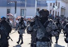 Ejército y Guardia Nacional exhiben divisiones en desfile militar