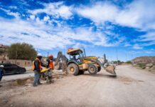 Prepara JMAS bacheo de la avenida Nadadores