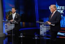 Chocan Rogers y El-Sayed en debate por Senado de Michigan