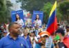 Marchan en Venezuela para pedir retorno de Corina Machado
