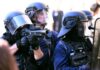 Policía reprime manifestaciones estudiantiles en Francia