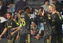 Logra Juventus agonizante triunfo ante el Celta de Vigo