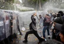 Protesta por agua limpia en Guadalajara: 39 detenidos y 60 heridos