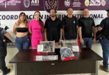 Atrapan a cinco armados en el Cerro Coronel; aseguran droga
