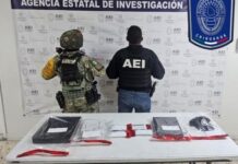 Catean vivienda en Los Mezquites; aseguran cristal y marihuana