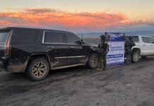 Incautan en Ocampo Tacoma y Escalade robadas en EU