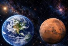 La Tierra y Marte podrían haberse formado de maneras extrañamente diferentes